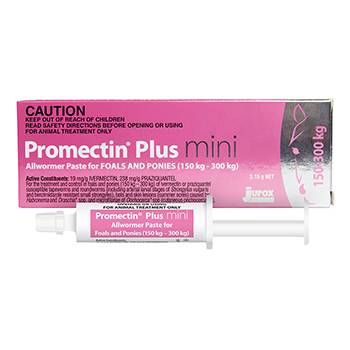 Virbac Promectin Plus LV Foal and Pony Allwormer 3.15g