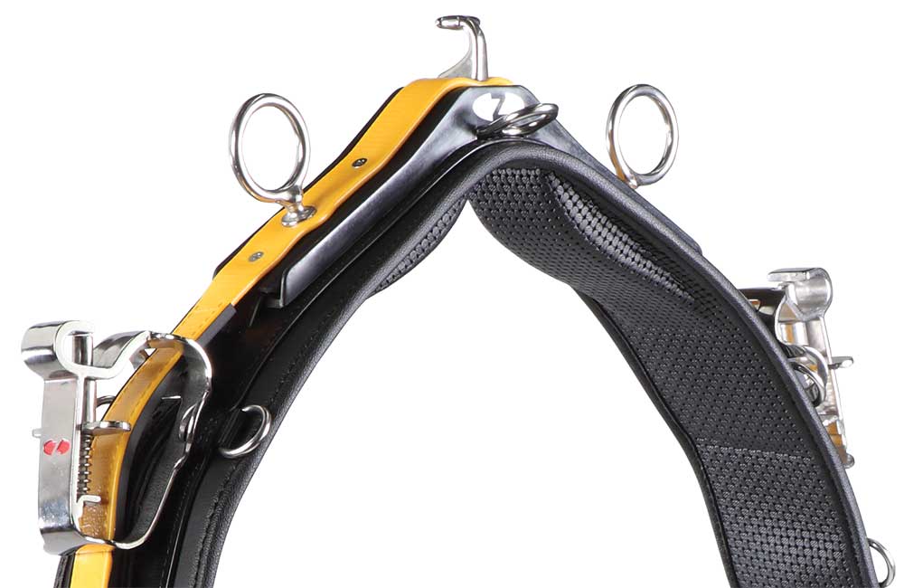Zilco S5 Quick Hitch Saddle Black/Yellow