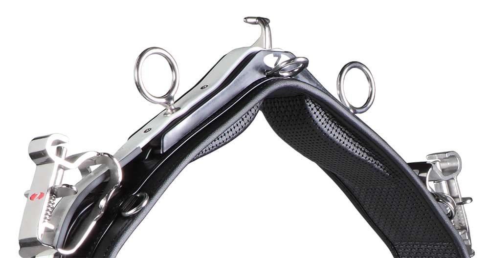 Zilco S5 Quick Hitch Saddle Black/White
