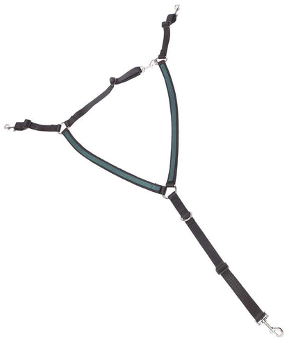 Zilco Webbing Buxton Breastplate Black/Green