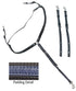 Zilco Waffle Buxton and Trace Set Black/Black