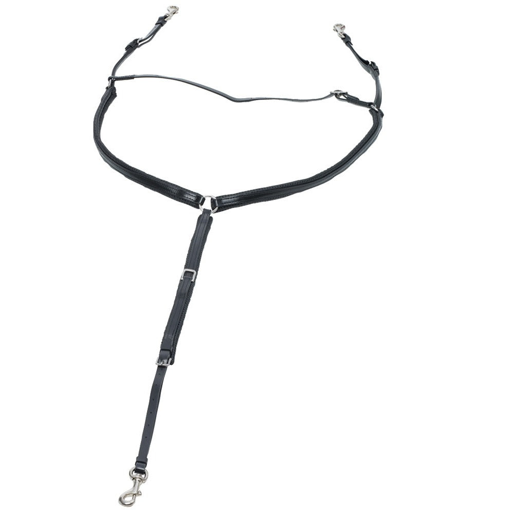 Zilco Buxton Breastplate Black/Black Full Size