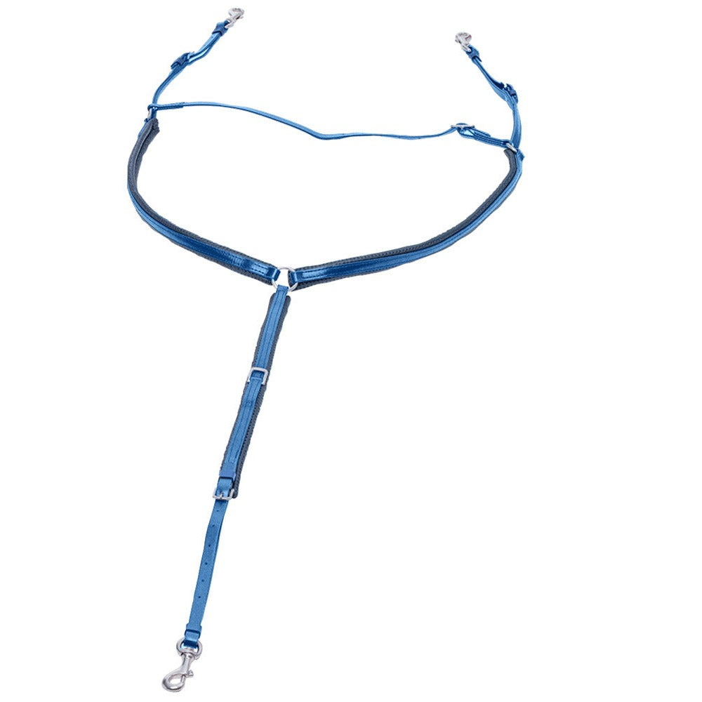 Zilco Buxton Breastplate Black/Blue Full Size