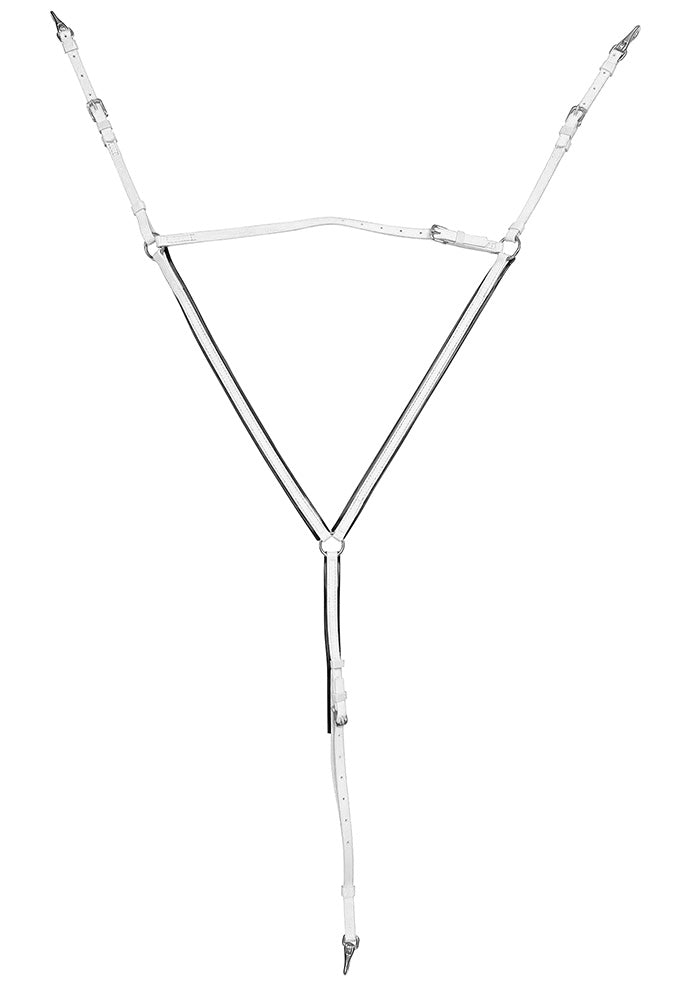 Zilco Buxton Breastplate Black/White Cob