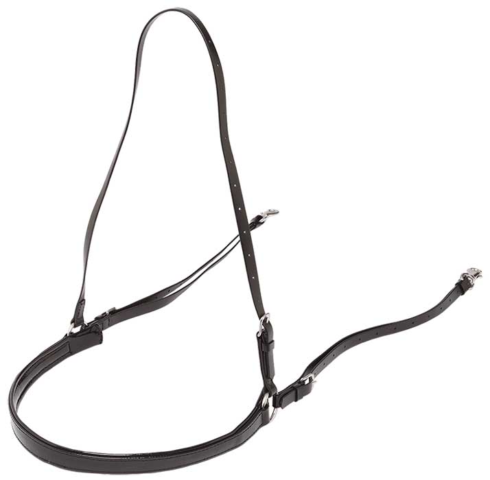 Zilco Padded French Breastplate Black/Black