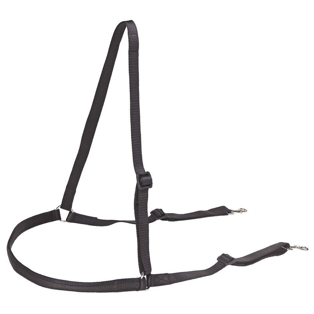 Zilco Webbing French Breastplate Black/Black