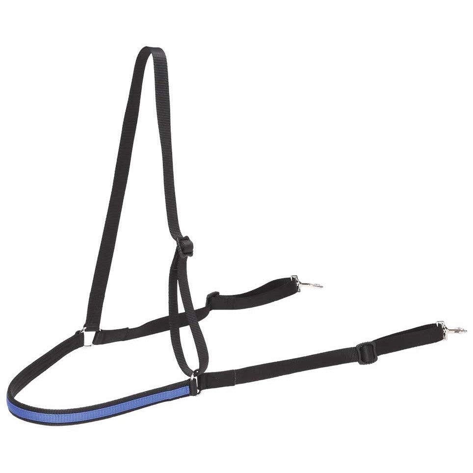 Zilco Webbing French Breastplate Black/Blue