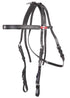 Zilco Extended Throat Harness Bridle Black