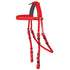 Zilco Open Harness Bridle Red Full Size