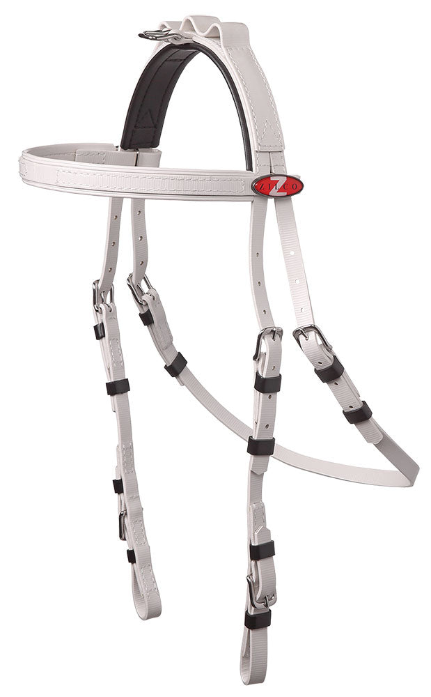 Zilco Open Harness Bridle White Full Size