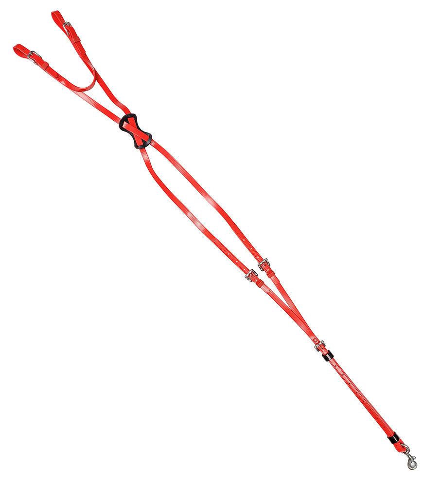 Zilco Adjustable Front Headcheck Red