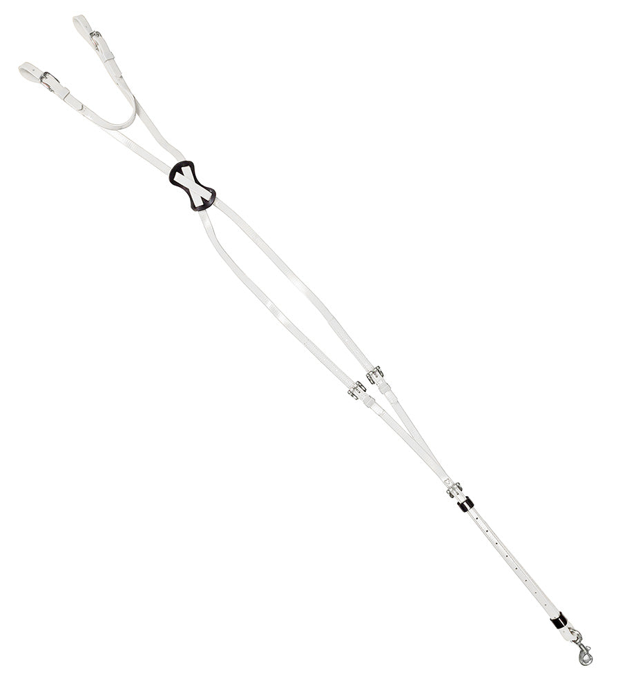 Zilco Adjustable Front Headcheck White