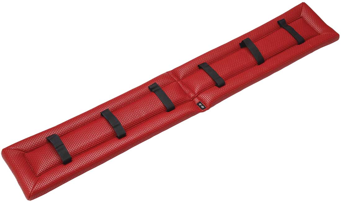 Zilco Waffle Saddle Pad Red Long