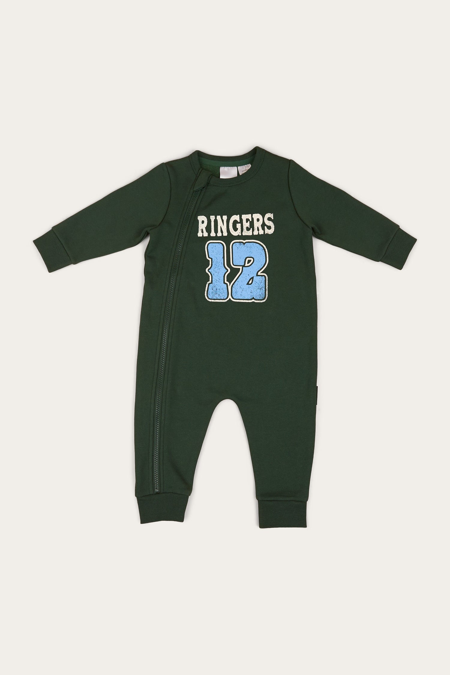 Ringers Western Moto Babies Fleece LS Zip Onsie