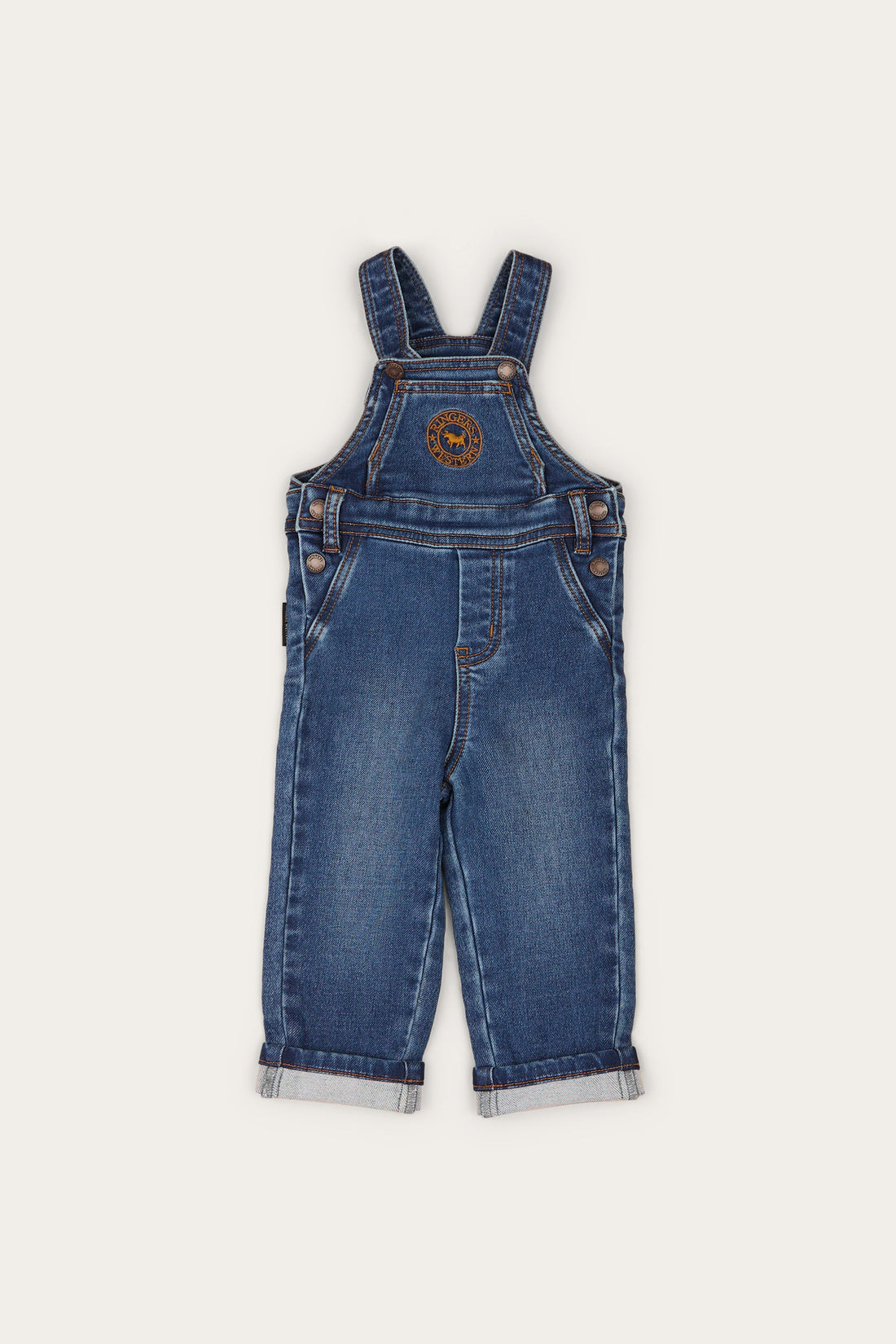 Ringers Western Buddie Babies Denim Overall