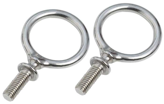 Zilco Saddle Terrets Stainless Steel