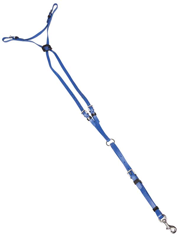 Zilco Pony Trot Headcheck &amp; Coupler Royal Blue