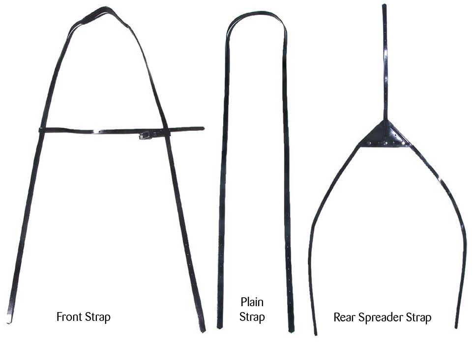 Zilco NZ Style Carry Straps Black