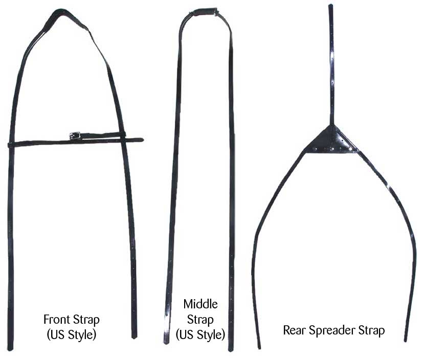 Zilco US Style Hangers Black Pony