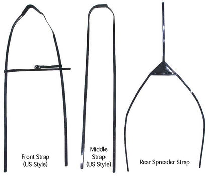 Zilco US Style Hangers White Pony