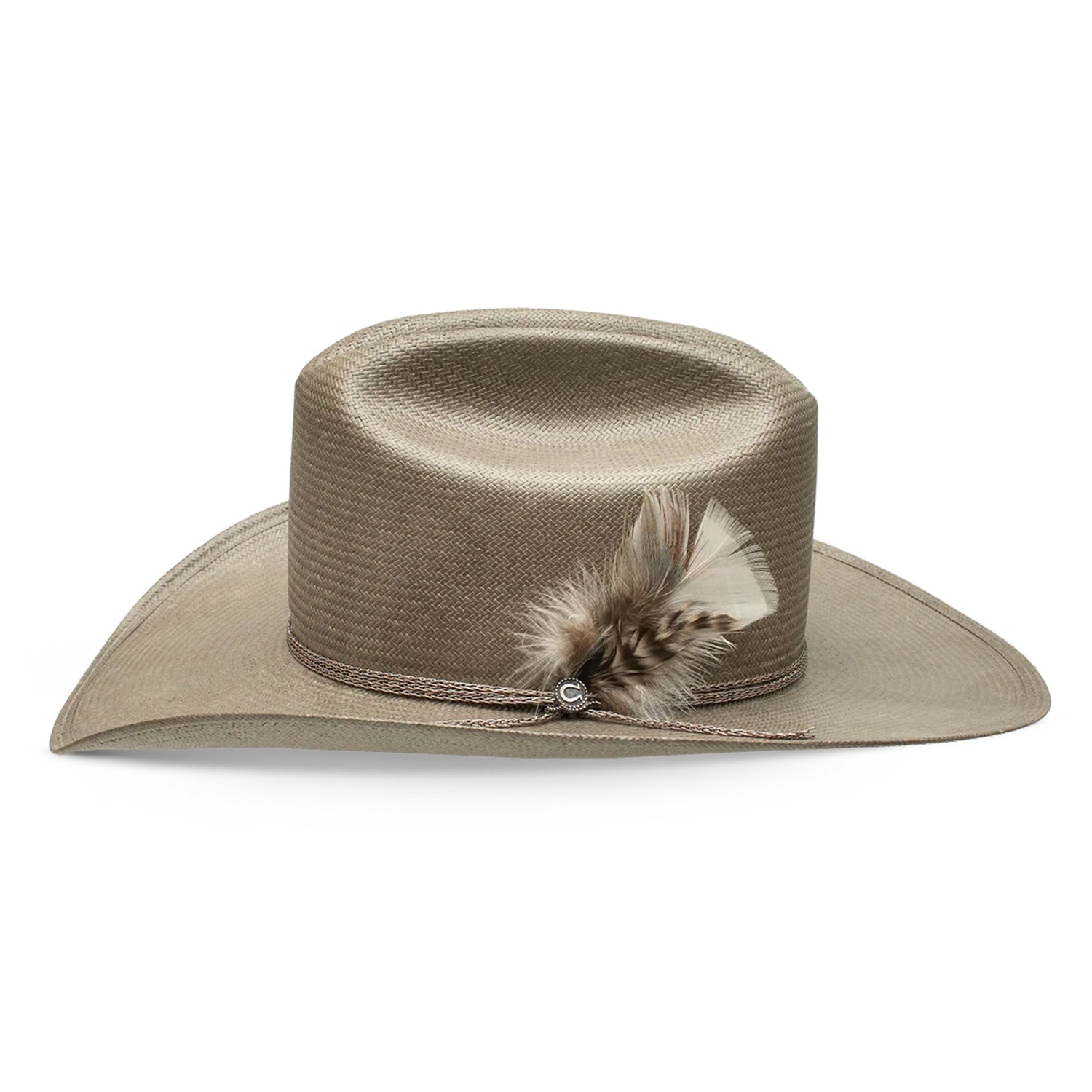 Charlie 1 Horse Lainey Wilson Straw Hold My Halo Grey Shantung