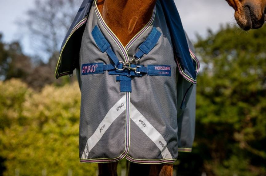 Amigo Bravo 12 Pony Plus Turnout Lite Detach-A-Neck