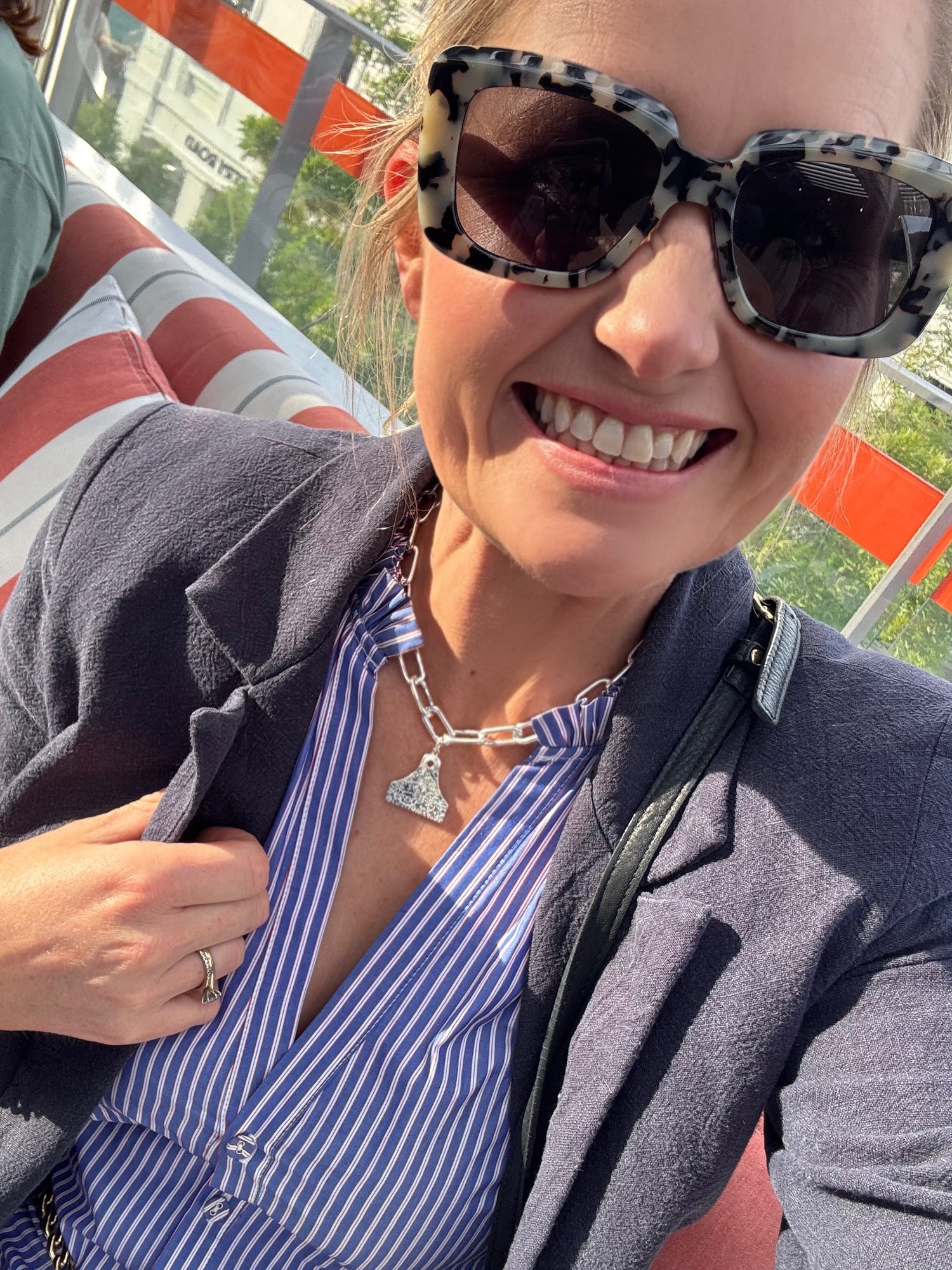 Whistle &amp; Pop Heritage Chunky Open Link Necklace