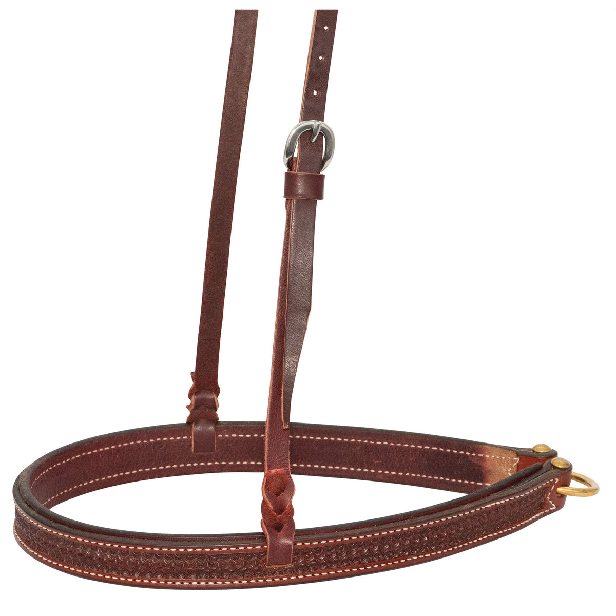 Zilco Rosewood Spider Stamp Noseband