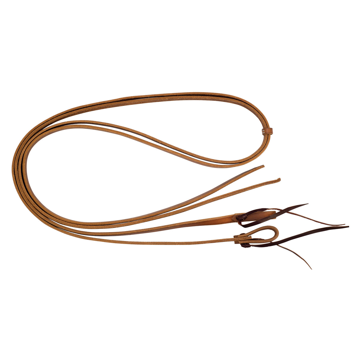Zilco Harness Leather Split Reins Tan