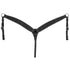 Royal King Barbed Wire Tooled Tapered Breastcollar Black