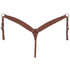 Royal King Barbed Wire Tooled Tapered Breastcollar Medium Oil