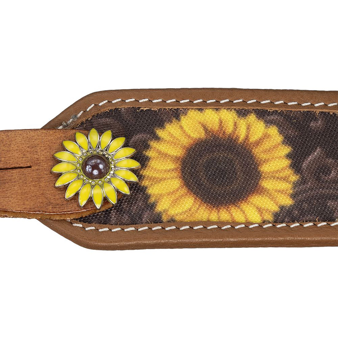Silver Royal Sunflower Spur Straps