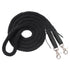 Royal King Poly Roping Reins Black