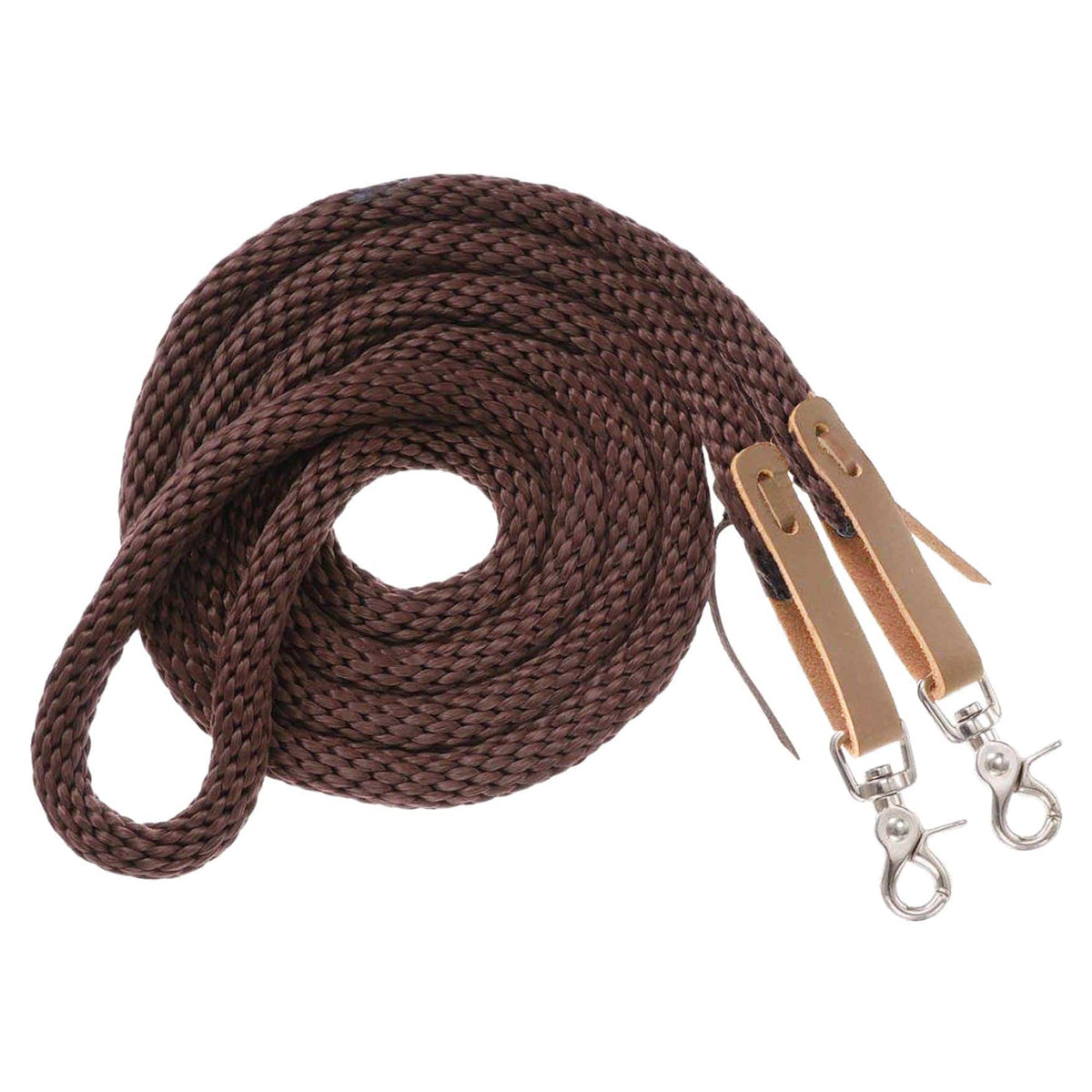 Royal King Poly Roping Reins Brown