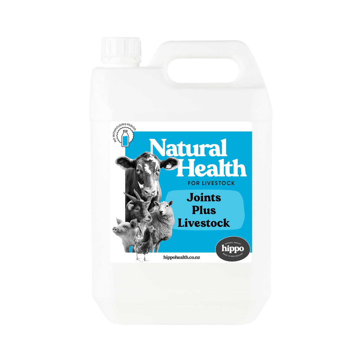 Hippo Health Joints Plus Livestock 5 litre jerry can