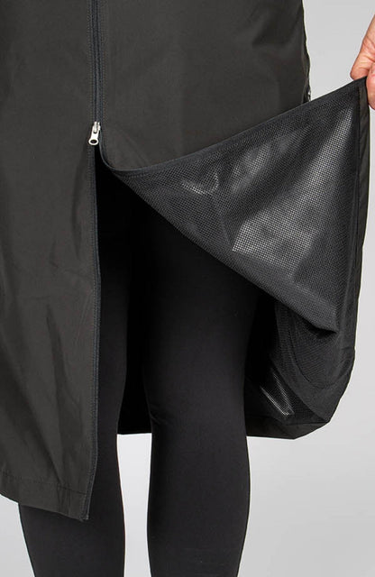 BARE Equestrian Candace Lightweight Waterproof Long Jacket (Mesh Lined)