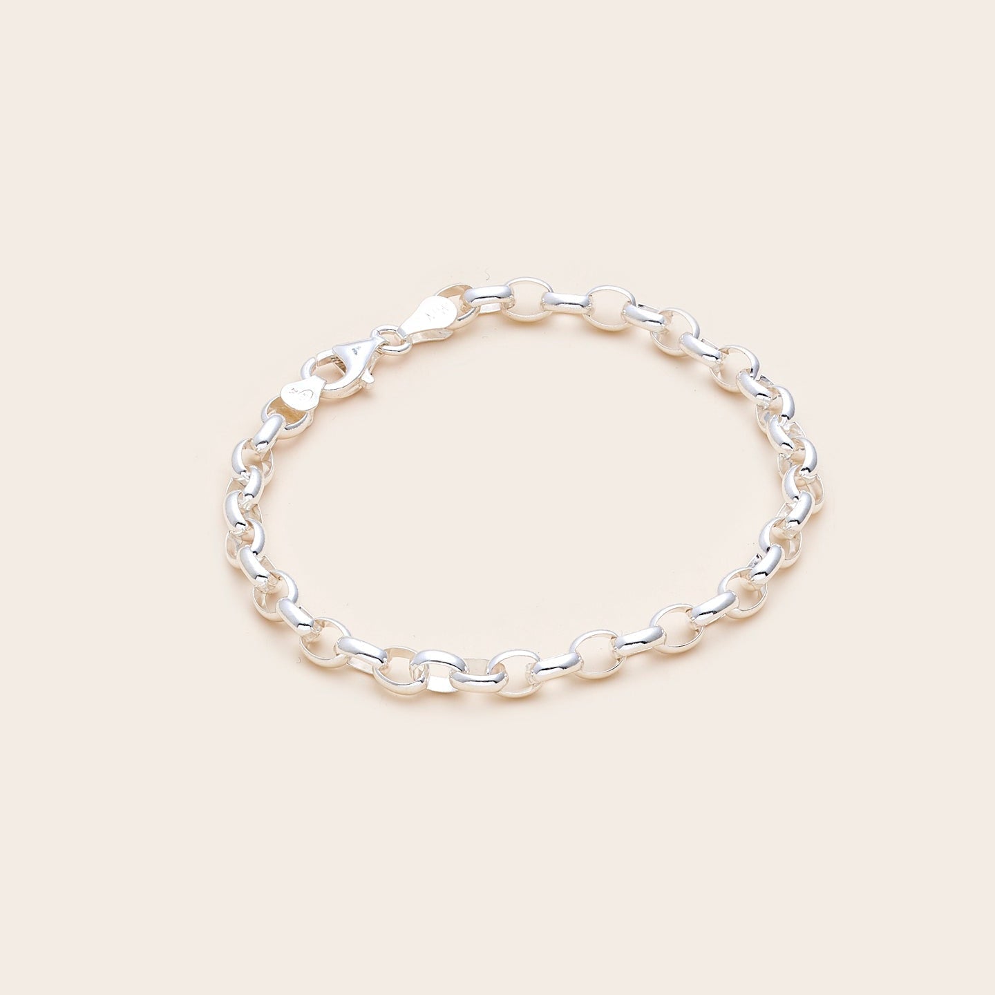 Whistle &amp; Pop Oval Rolo 6.2mm Bracelet