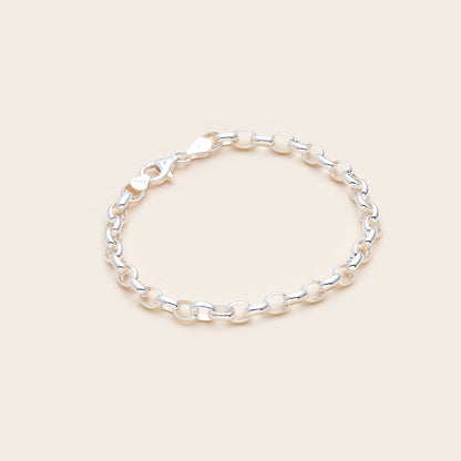 Whistle &amp; Pop Oval Rolo 6.2mm Bracelet