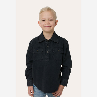 Ringers Western Ord River Rugged Kids Unisex Work Shirt