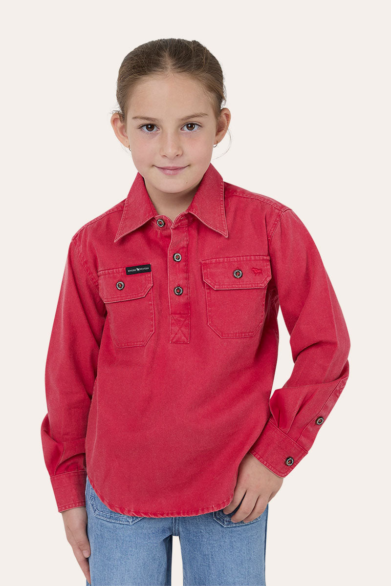 Ringers Western Ord River Rugged Kids Unisex Work Shirt