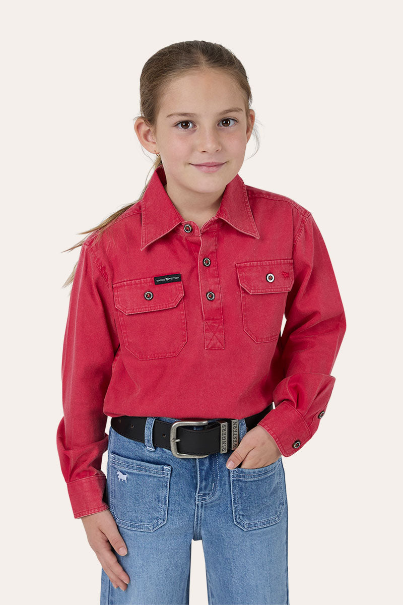 Ringers Western Ord River Rugged Kids Unisex Work Shirt
