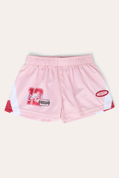 Ringers Western Since 2012 Babies Footy Short - Pink