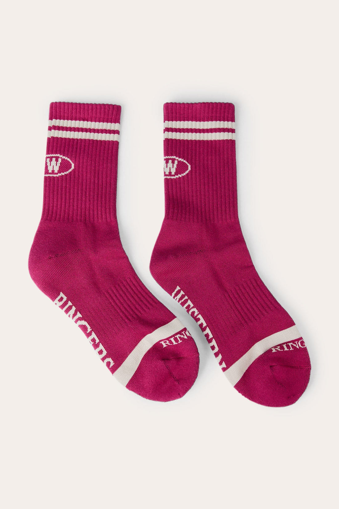 Ringers Western Wild At Heart Sport Sock - Plum