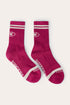 Ringers Western Wild At Heart Sport Sock - Plum