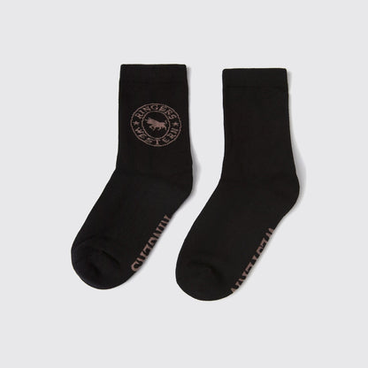 Ringers Western Signature Bull 3 Pack Unisex Dress Socks