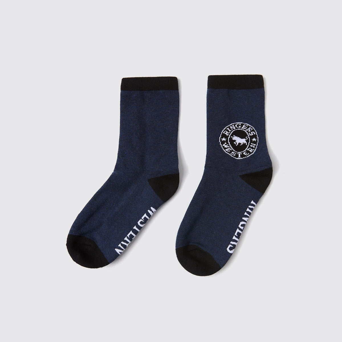 Ringers Western Signature Bull Marle 3 Pack Unisex Dress Socks