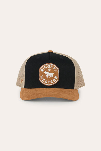 Ringers Western Outback Hide Roadhouse Trucker Cap