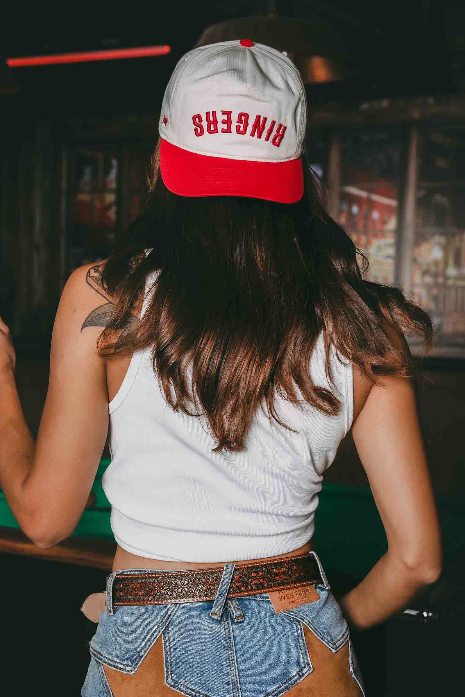 Ringers Western Reverse Cowgirl Roadhouse Cap