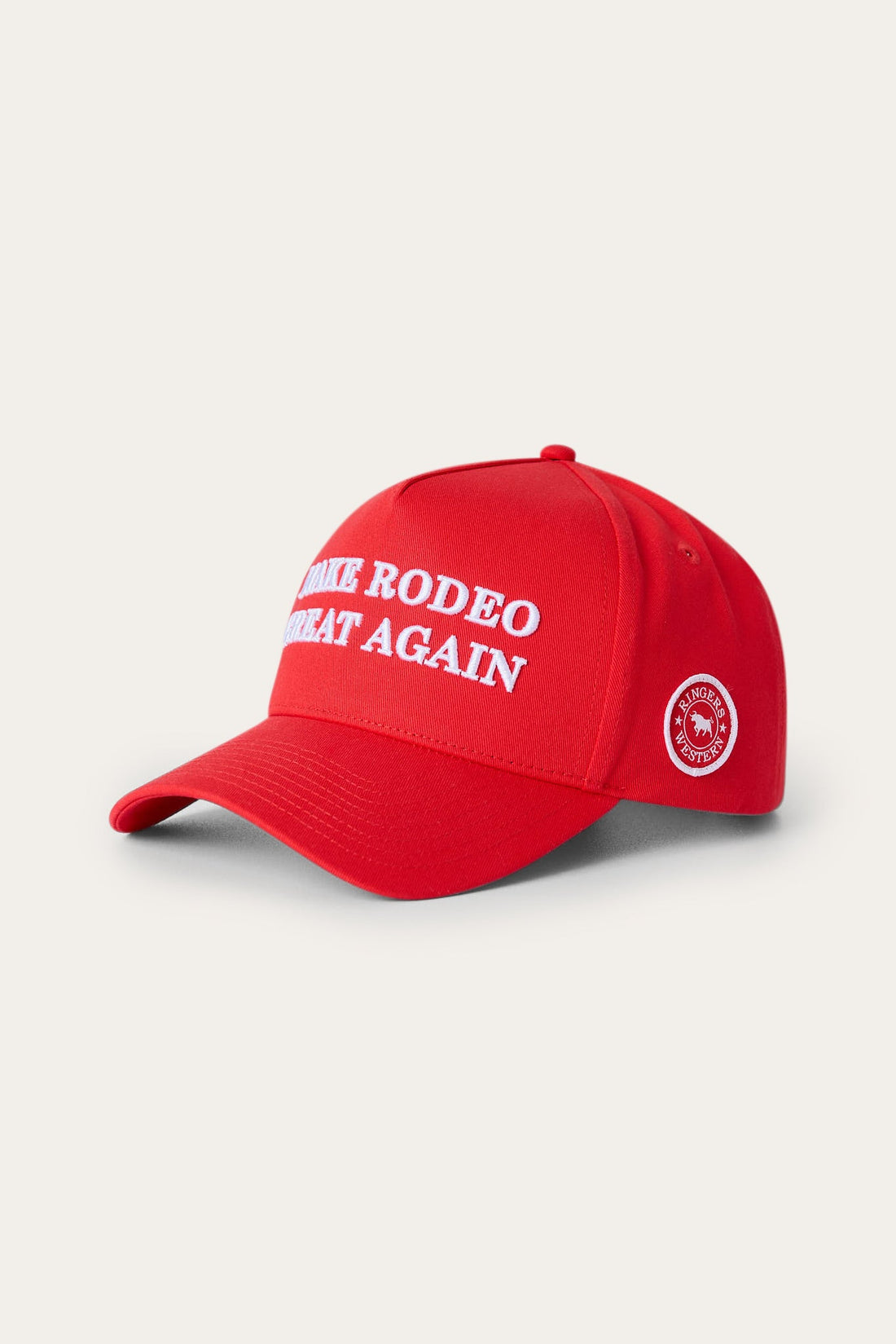 Ringers Western Make Rodeo Great Again Baseball Cap - Red
