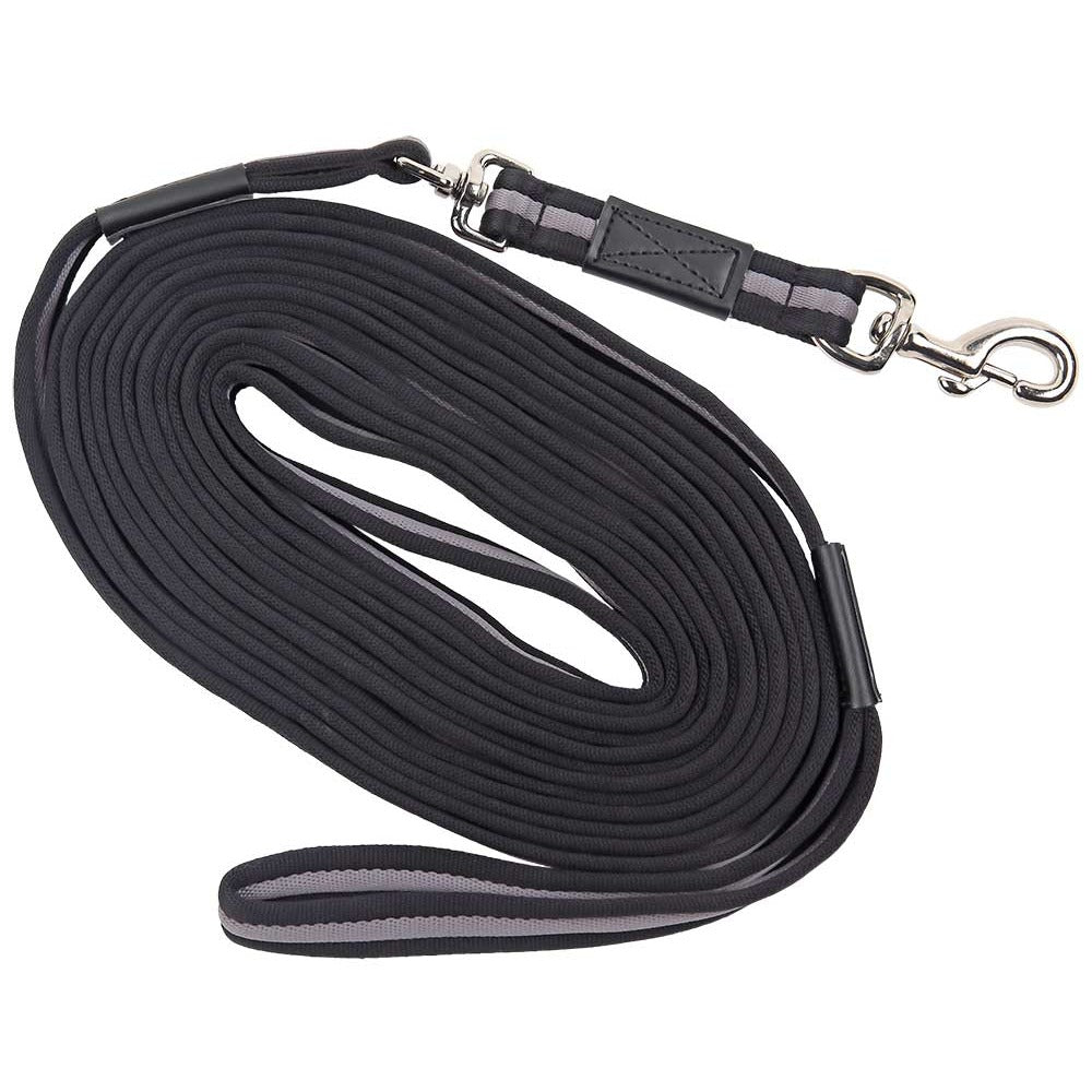 Zilco Deluxe Lunge Rein Grey Silver